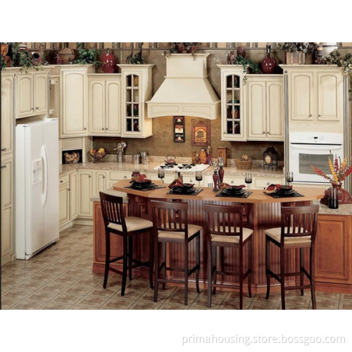 Custom Made Solid Wood Kitchen Cabinet